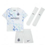 Inter Milan Henrikh Mkhitaryan #22 Bortaställ Barn 2025-26 Korta ärmar (+ Korta byxor)